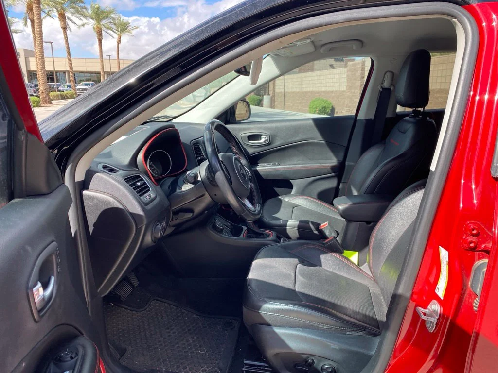 Certified Used 2021 Red Jeep Trailhawk image 8