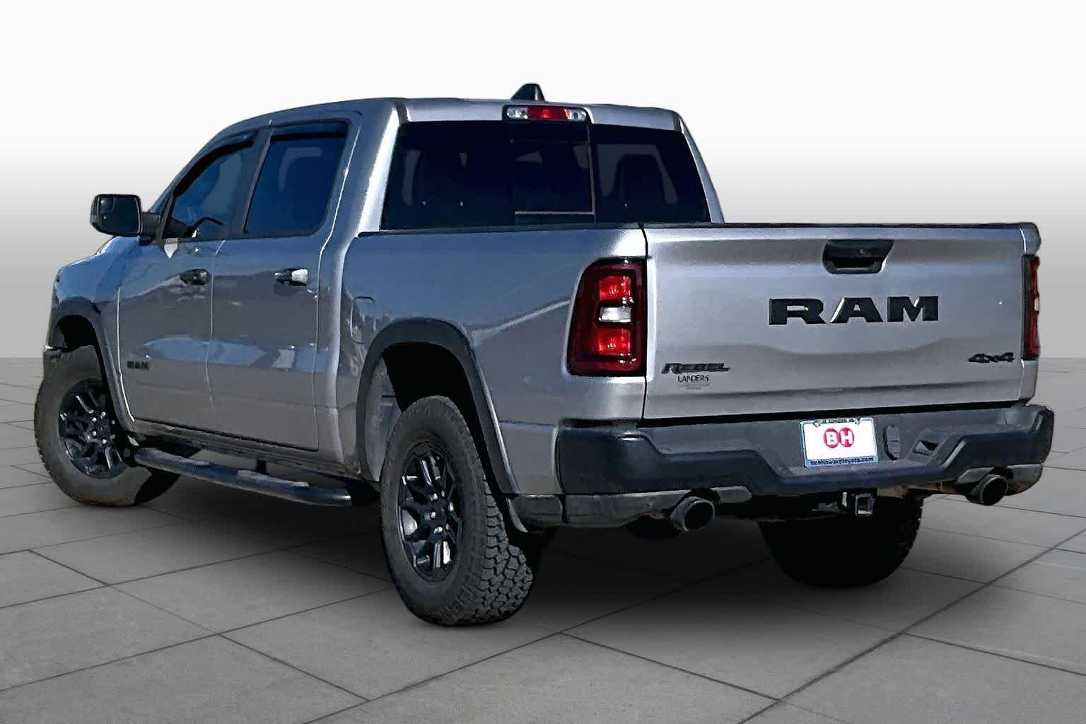 Used 2025 Billet Silver Metallic Clearcoat Ram Rebel image 12