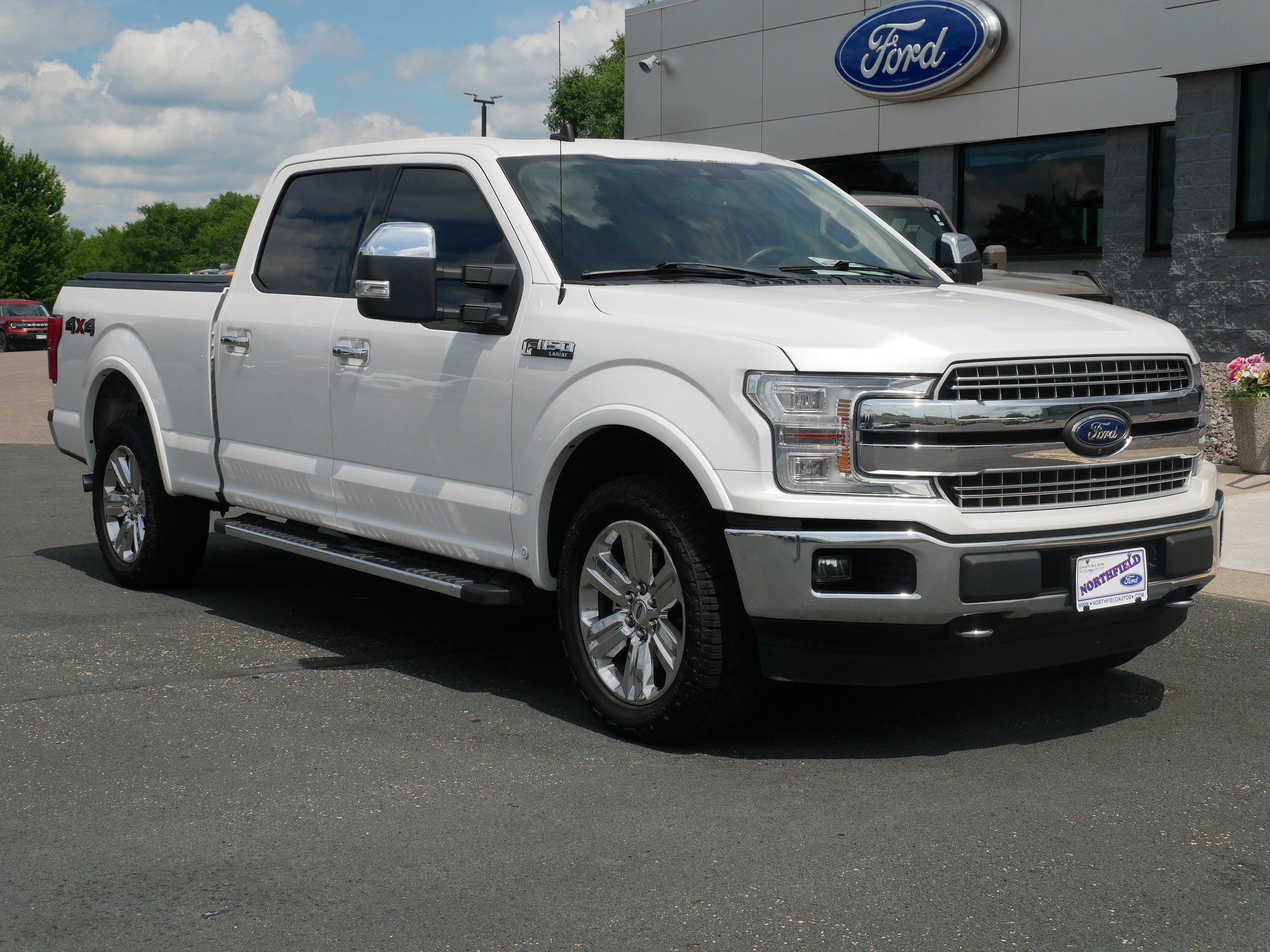 Used 2019 Ford F-150 Lariat with VIN 1FTFW1E46KKE37454 for sale in Northfield, Minnesota
