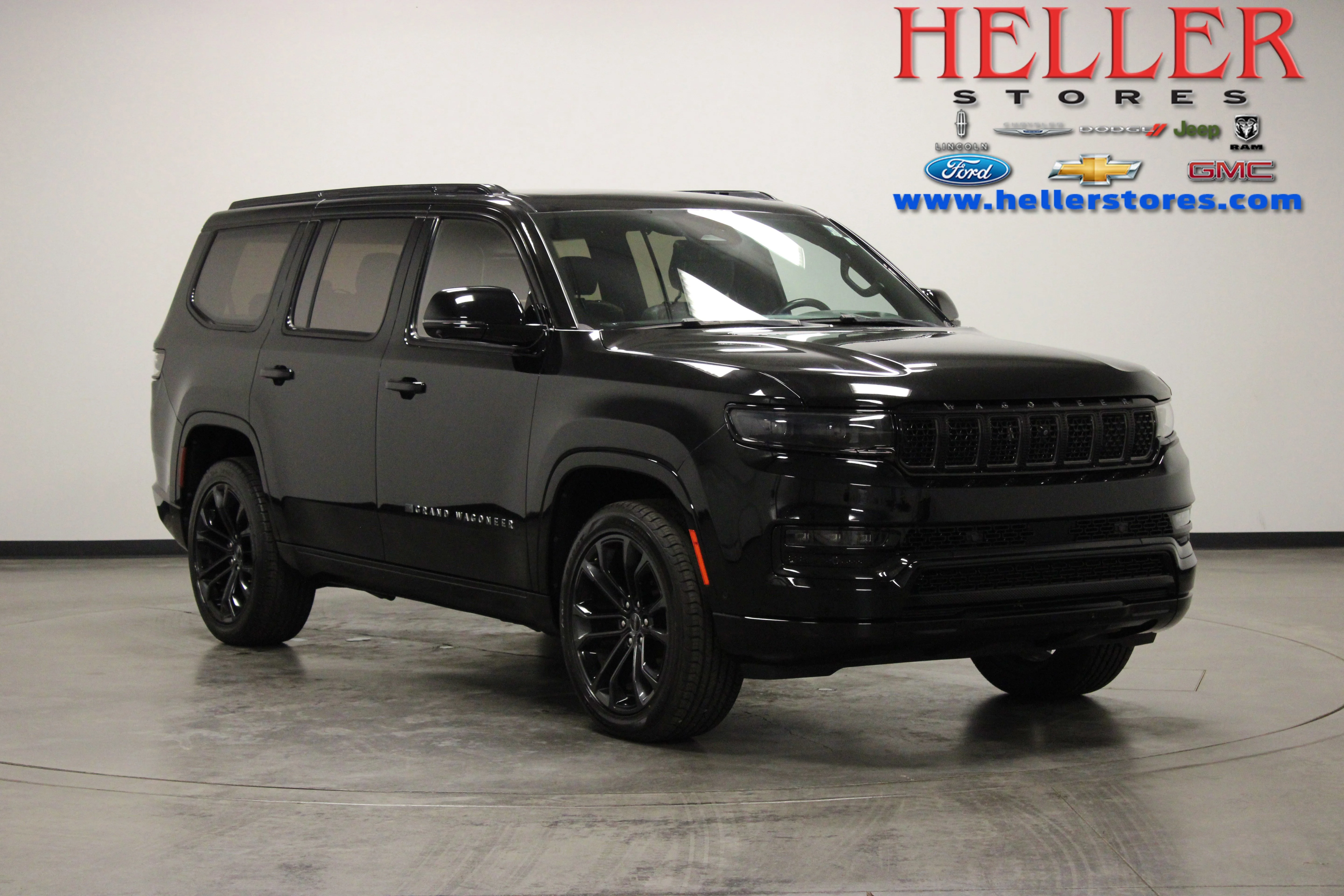 Used 2023 Diamond Black Crystal Pearlcoat Jeep Series II image 1