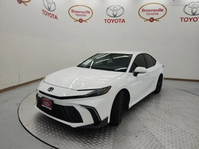 Used 2025 White Toyota SE image 2