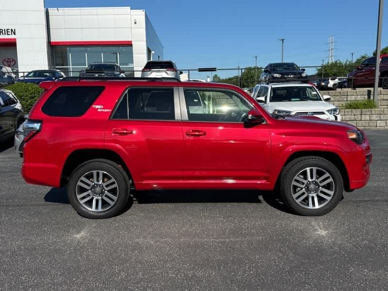 Used 2022 Barcelona Red Metallic Toyota TRD Sport image 2