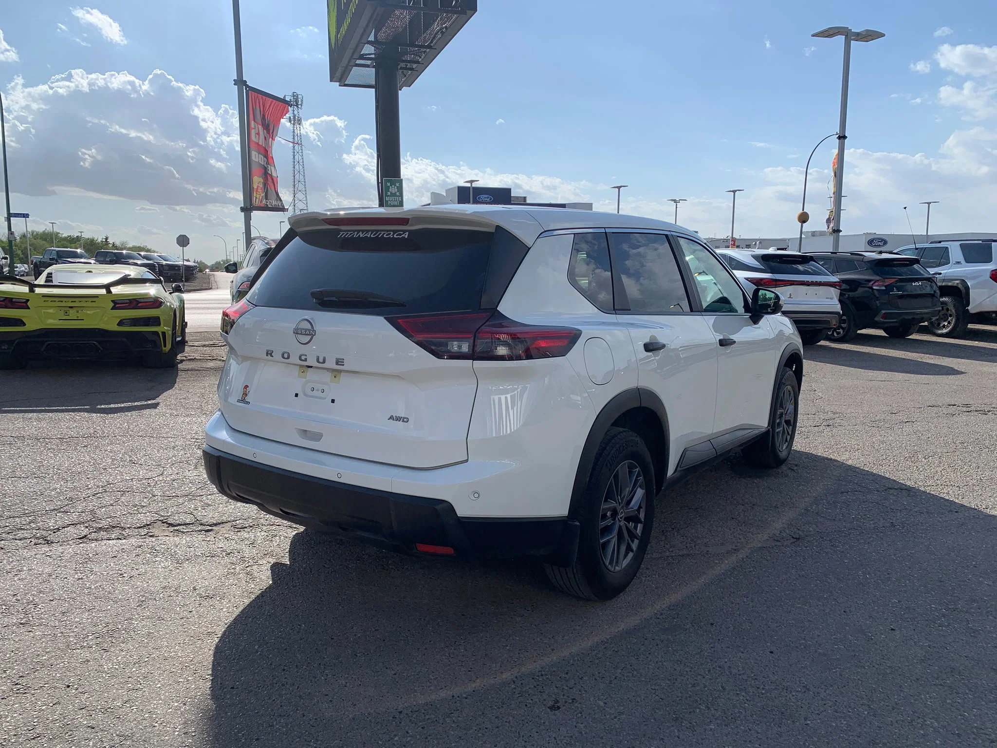 Certified Used 2024 Glacier White Nissan S AWD*Remote Start | Htd Seats | Htd Wheel | Blind Spot Detection | Cross Traffic Alert | CarPlay image 12