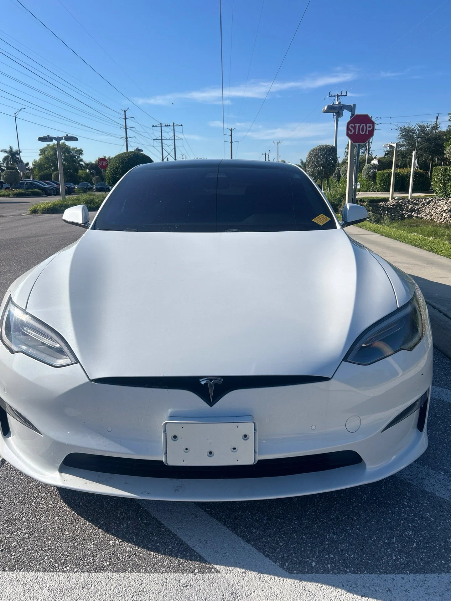 Used 2022 Tesla Model S Plaid with VIN 5YJSA1E69NF468195 for sale in Naples, FL