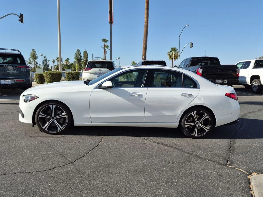 Used 2025 White Mercedes-Benz C 300 image 3
