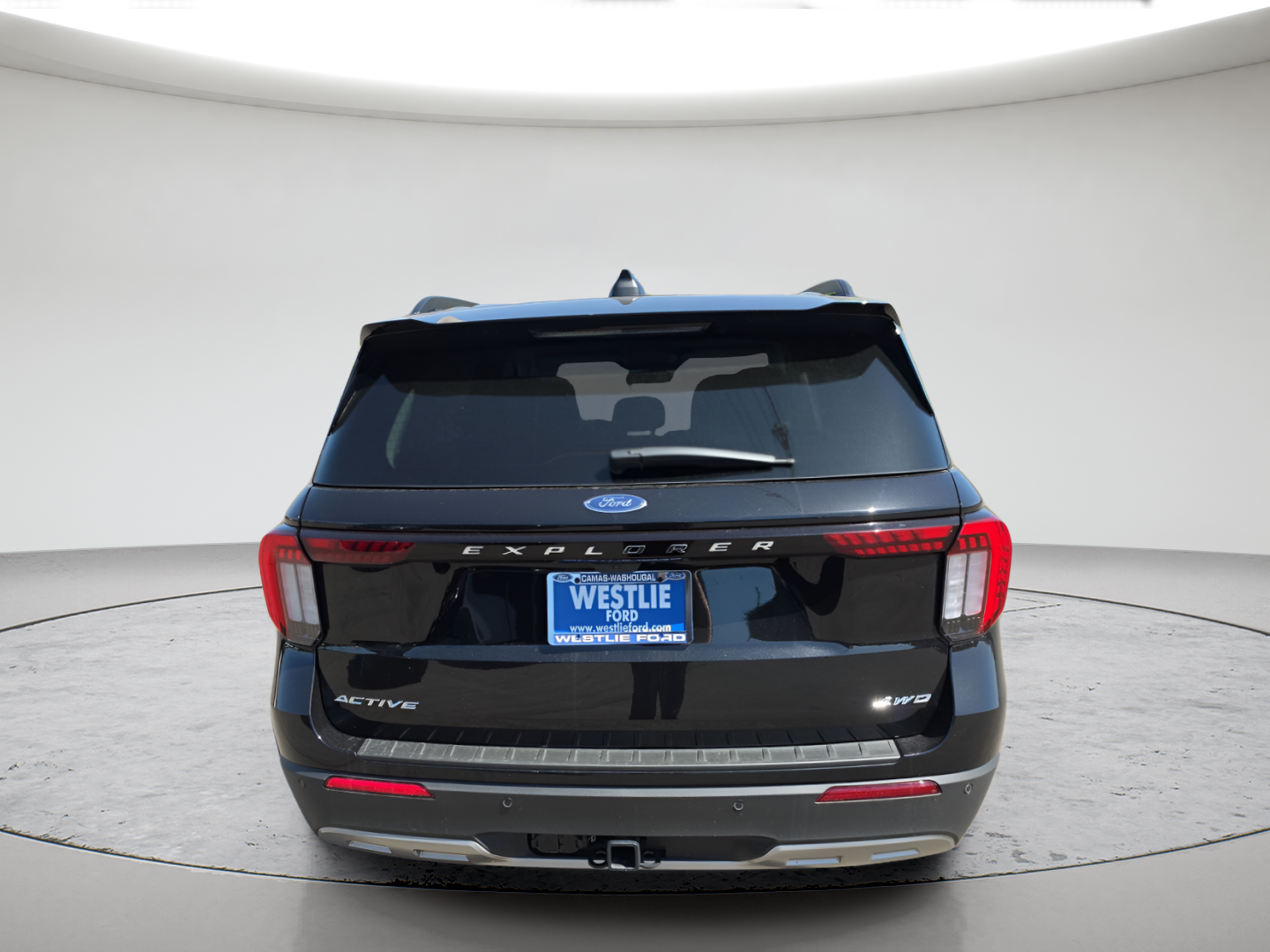 New 2026 Agate Black Metallic Ford Active image 4