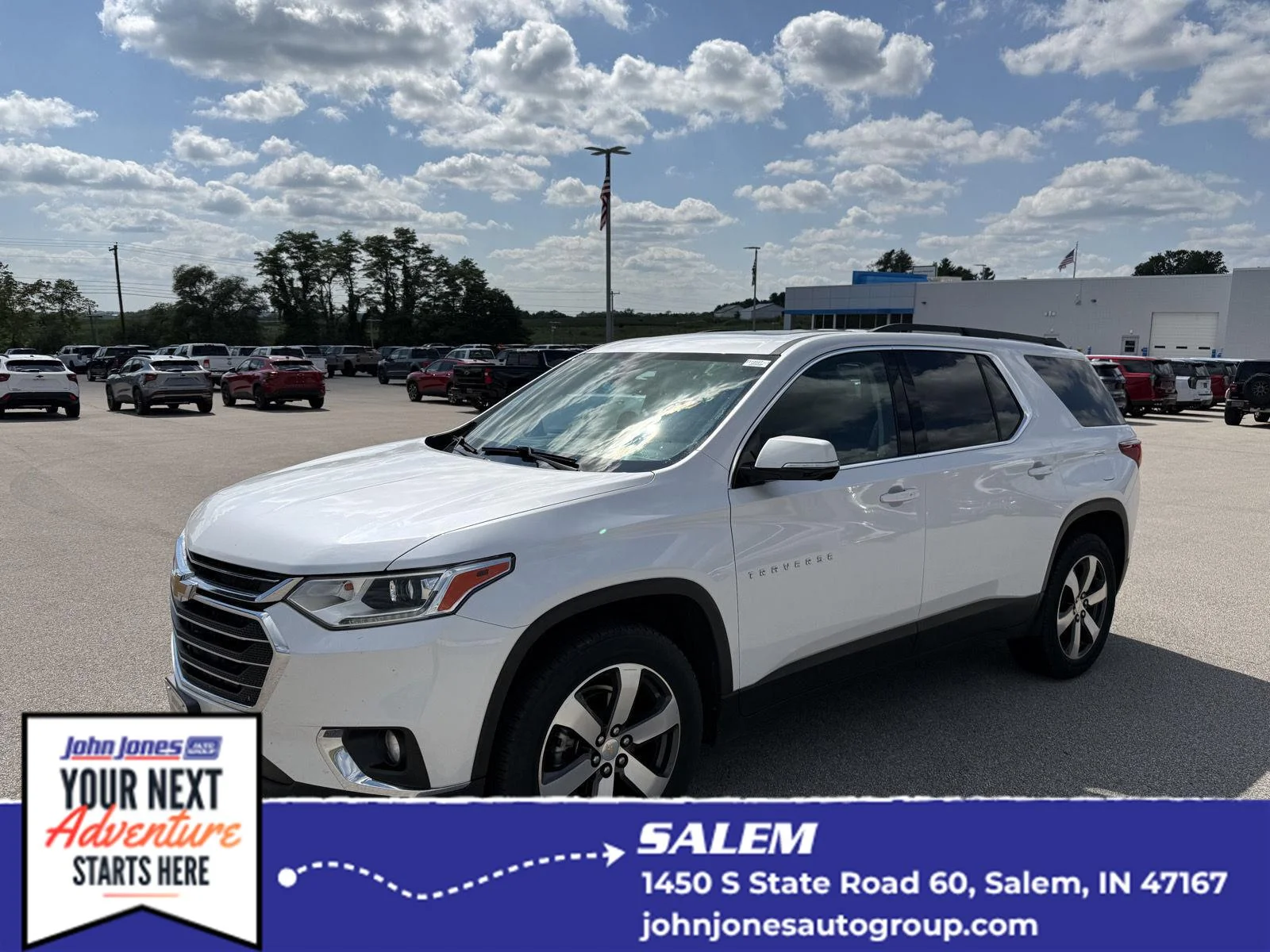Used 2020 Summit White Chevrolet LT Leather image 1
