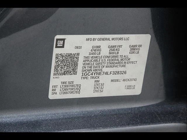 Certified Used 2020 SHADOW GRAY METALLIC Chevrolet LT image 22