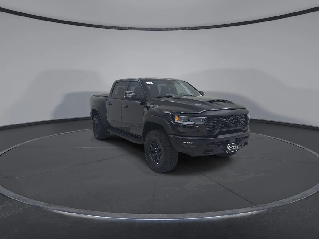 New 2026 Diamond Black Crystal Pearl-Coat Exterior Paint RAM RHO image 2