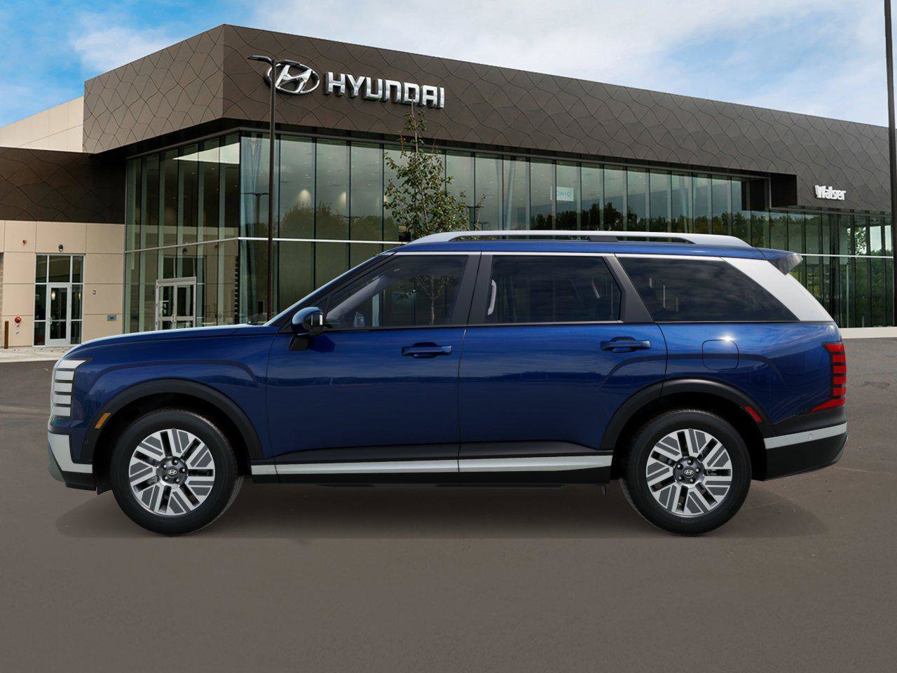 New 2027 Pacific Sapphire Pearl Hyundai SEL Premium 7P AWD image 4