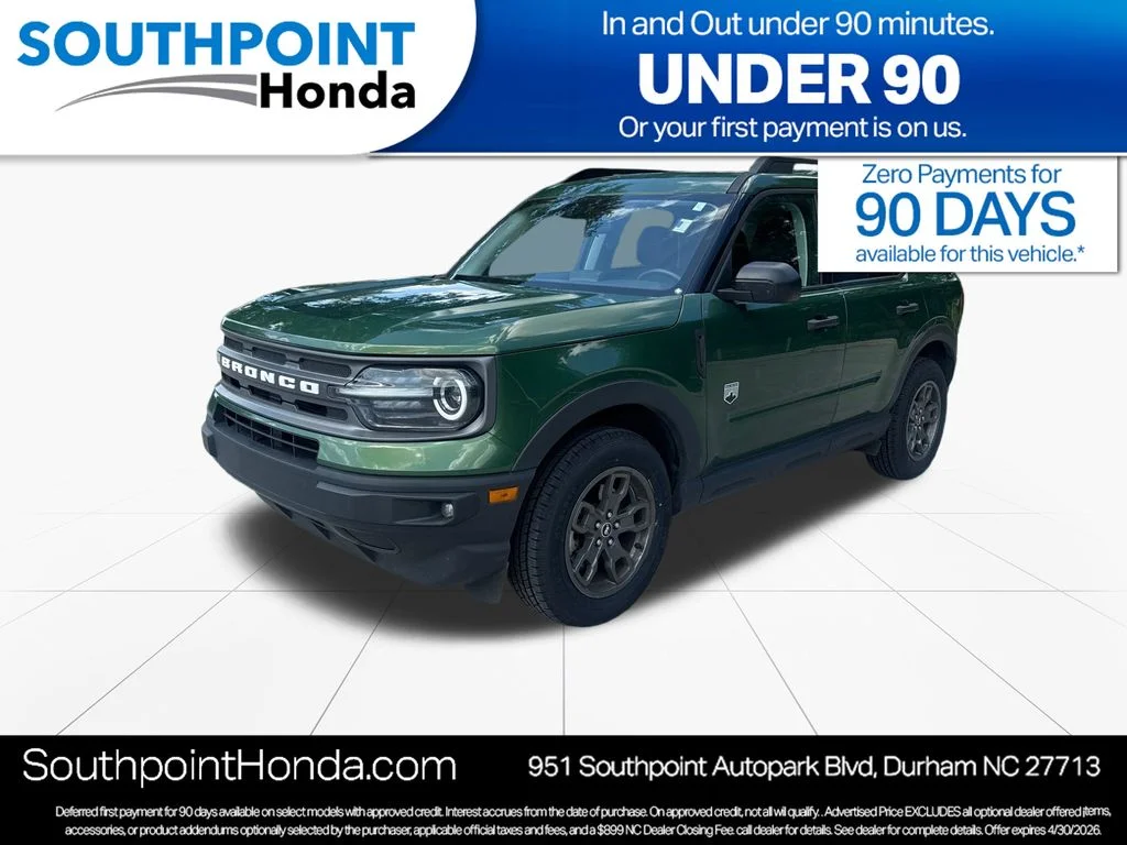 Used 2023 Green Metallic Ford Big Bend image 3