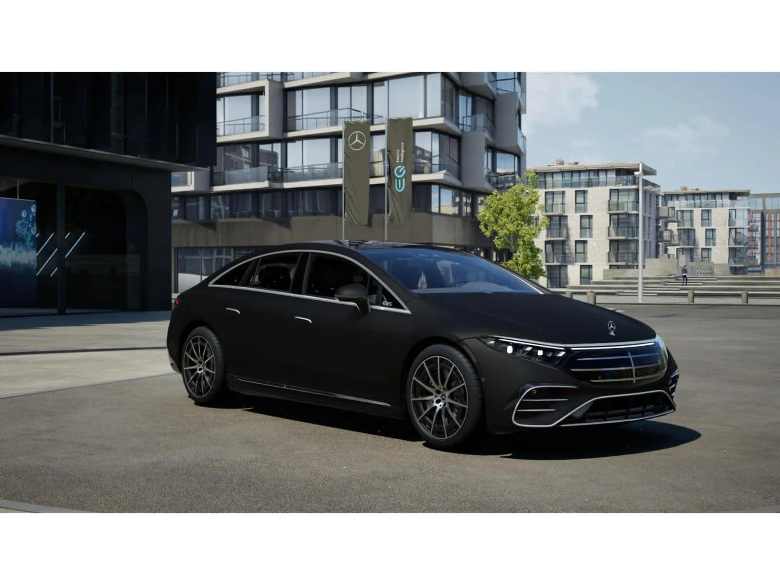 Used 2026 MANUFAKTUR Signature Night Black Magno Mercedes-Benz EQS 580 image 11