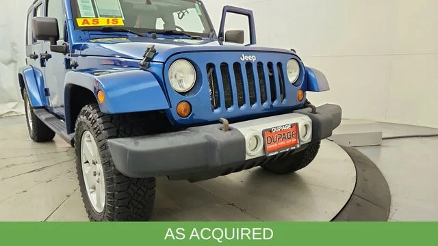 Used 2010 Blue Jeep Unlimited Sahara image 16