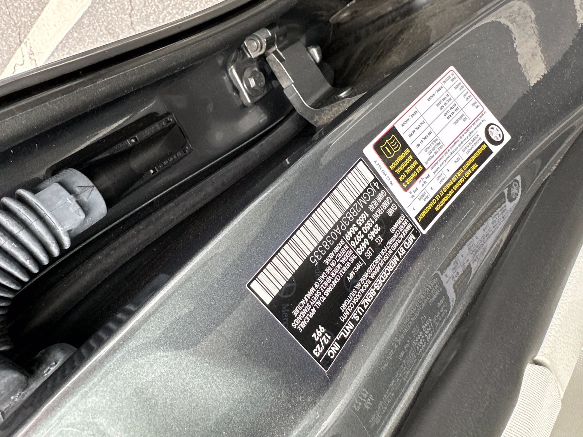 Certified Used 2023 Gray Mercedes-Benz 350+ SUV image 6