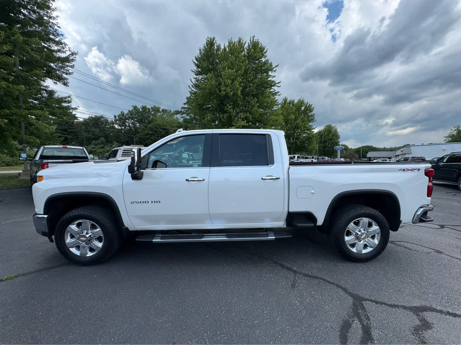Used 2021 Summit White Chevrolet LTZ image 2