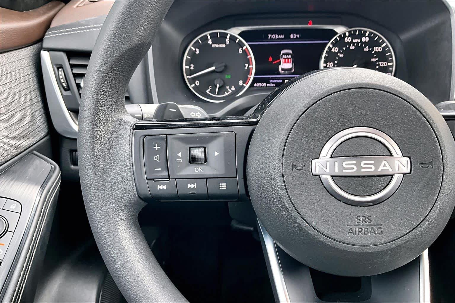 Used 2023 Super Black Nissan SV image 24