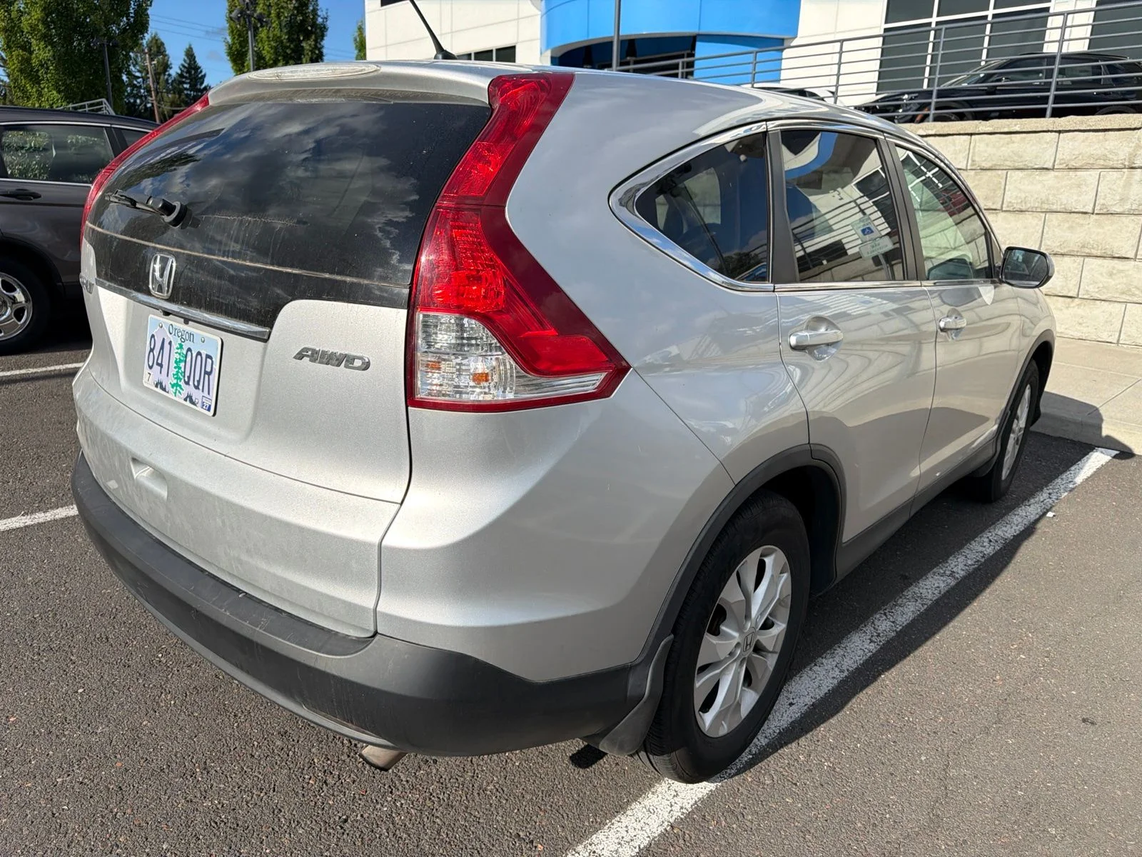 Used 2014 Alabaster Silver Metallic Honda EX image 4
