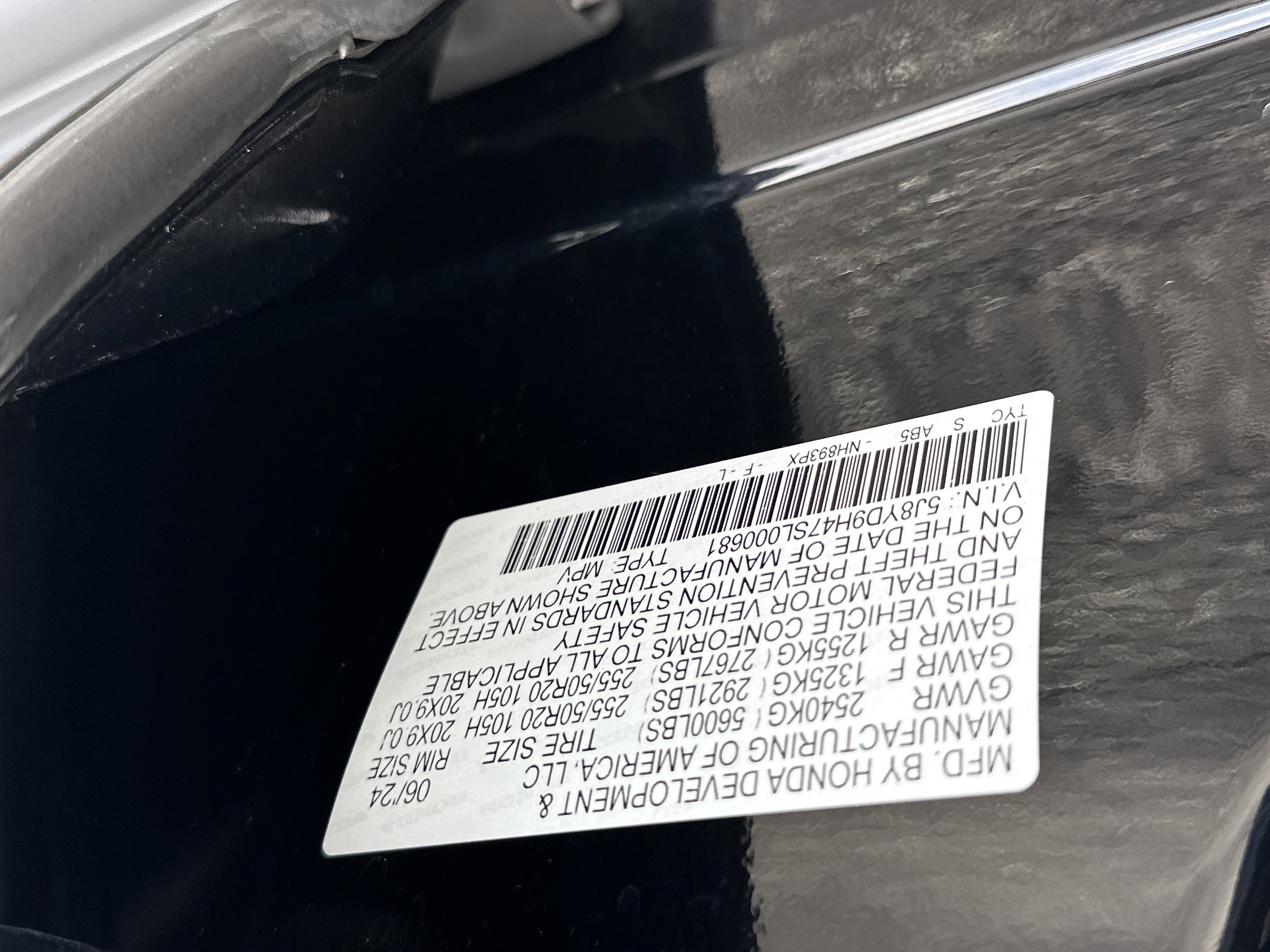 Used 2025 Majestic Black Pearl Acura w/Technology Package image 39