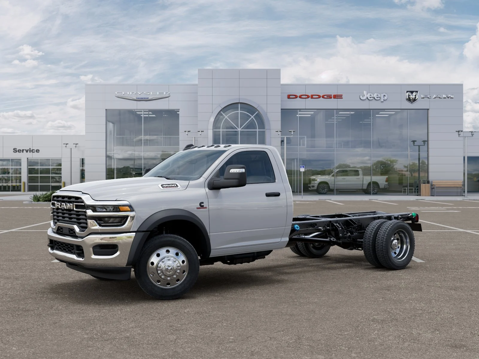 New 2026 Bright White Clear-Coat Exterior Paint RAM Tradesman image 26