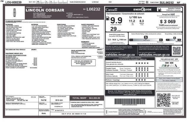 Used 2025 White Lincoln Reserve image 7