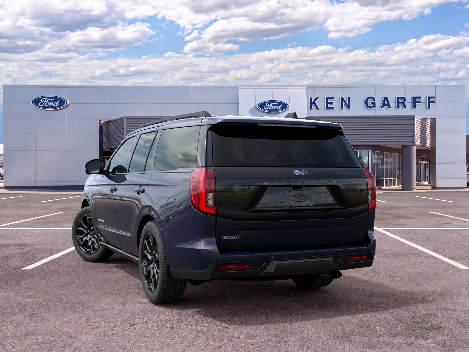 New 2027 Blue Ford Platinum image 9