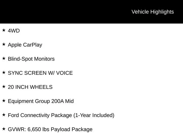 New 2026 Oxford White Ford STX® image 3
