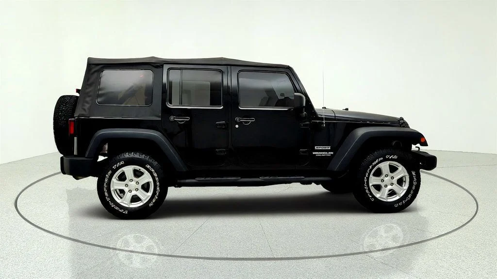Used 2017 Black Clearcoat Jeep Sport 4x4 w/ 31