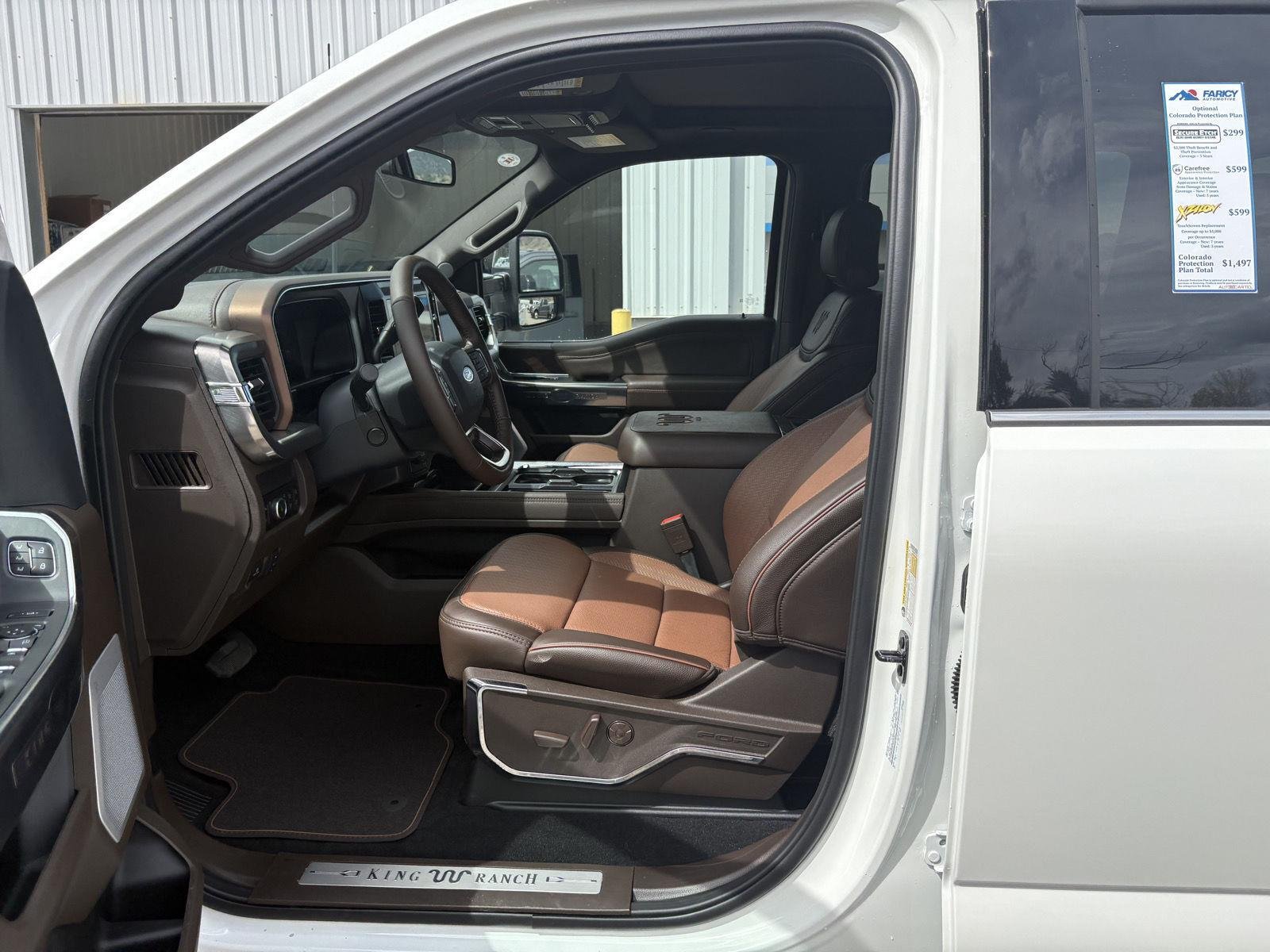 New 2026 Star White Metallic Tri-Coat Ford F-350® King Ranch® image 8