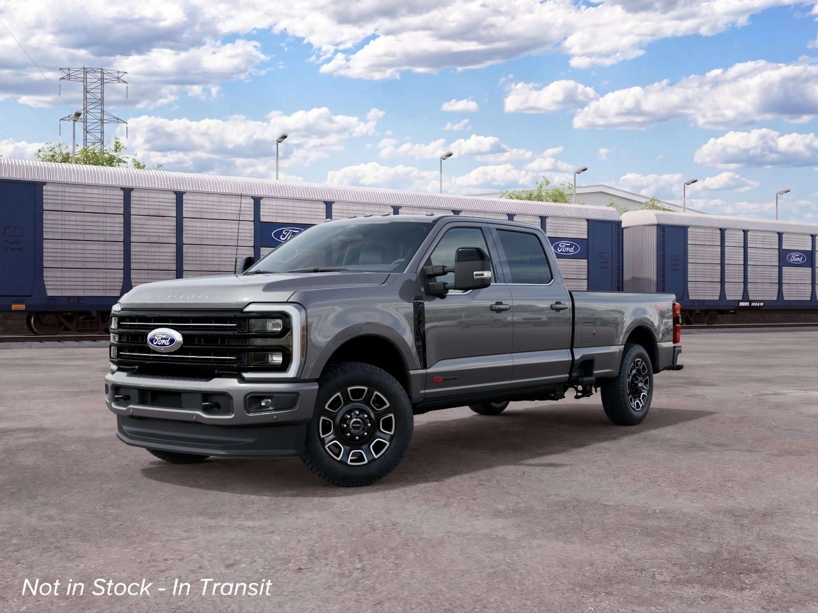 New 2027 Gray Metallic Ford Platinum image 2