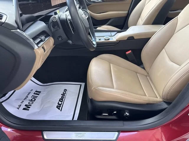 Certified Used 2025 Radiant Red Tintcoat Cadillac Premium Luxury image 17