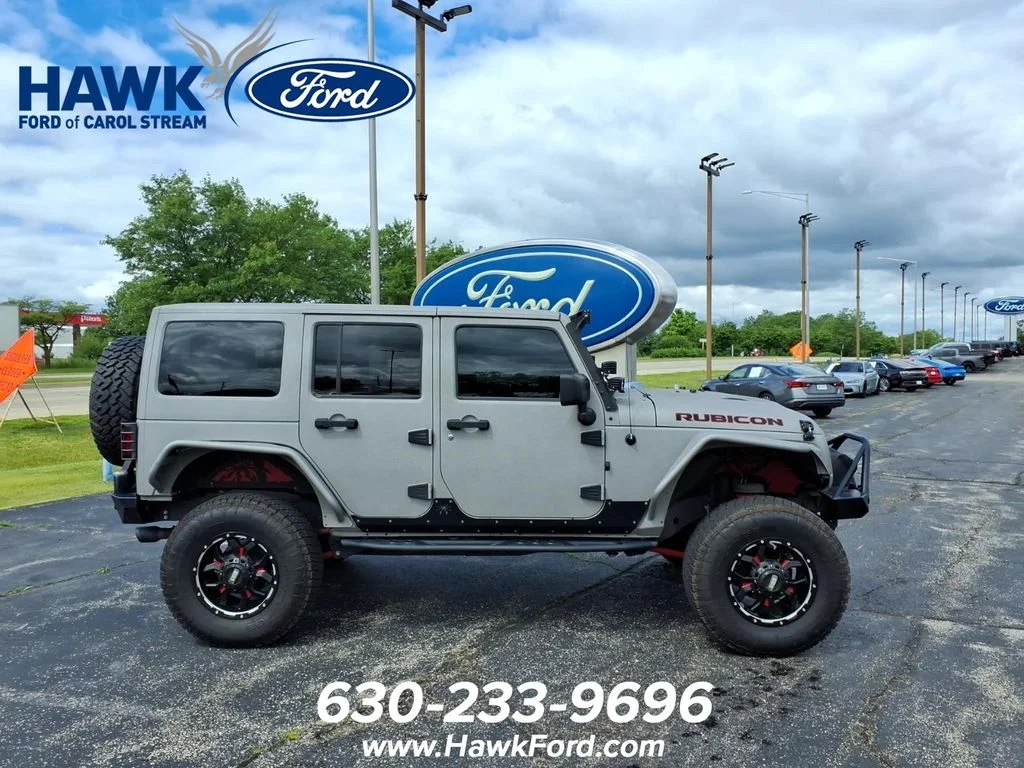 Used 2017 Black Clearcoat Jeep Unlimited Rubicon image 8