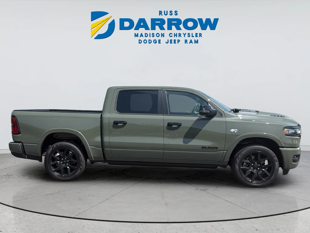 New 2026 Serrano Green Metallic RAM Laramie image 6