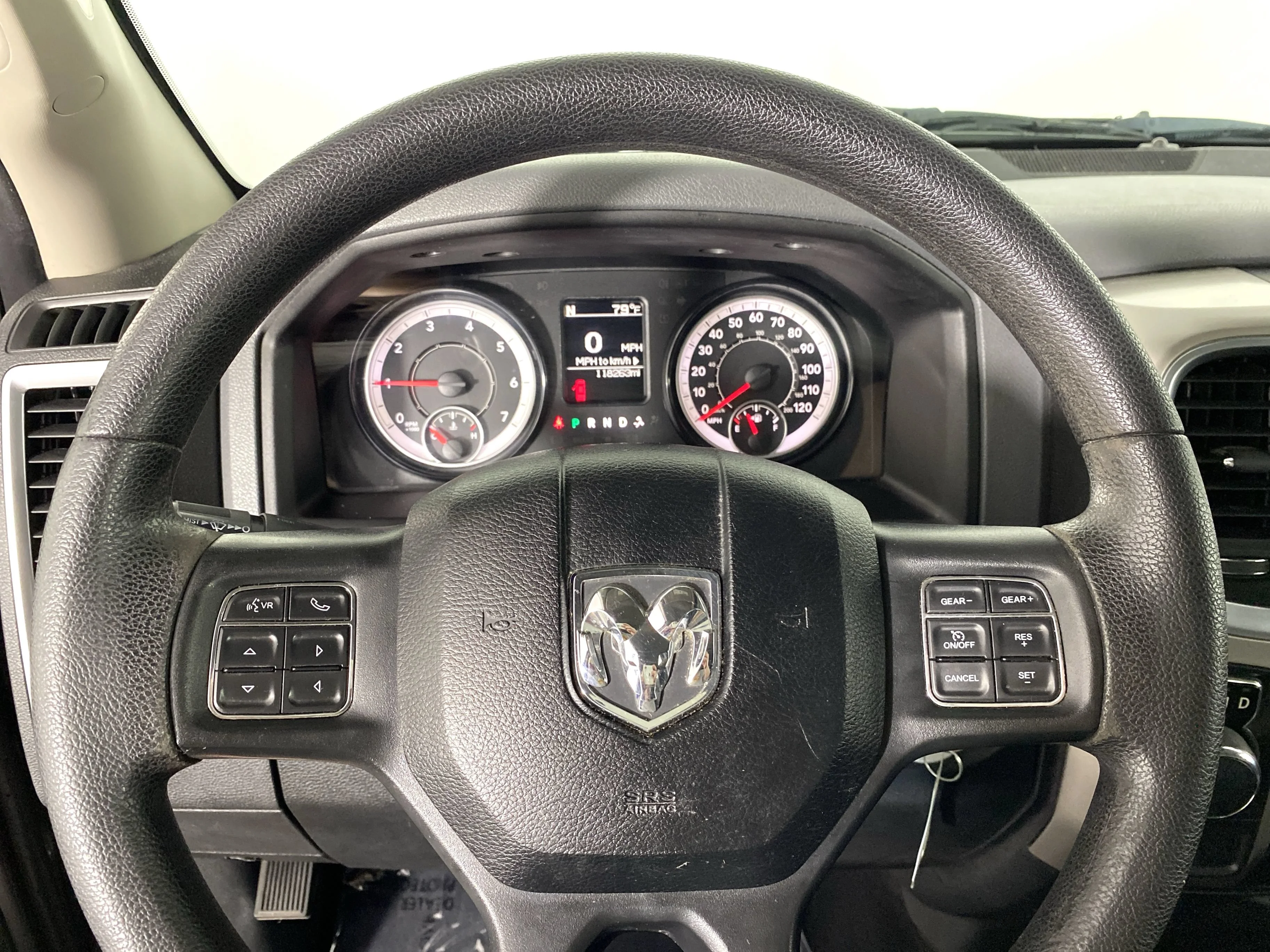 Used 2017 Granite Crystal Metallic Clearcoat Ram SLT image 16