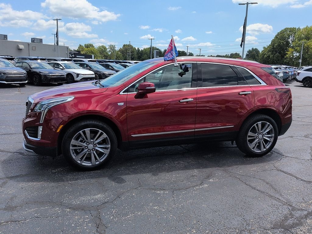 Used 2025 Red Cadillac Premium Luxury image 4
