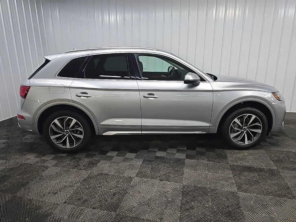 Used 2022 Gray Audi 45 S line Premium image 2