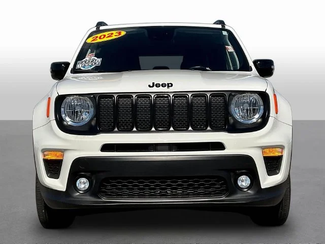 Used 2023 White Jeep Altitude image 2