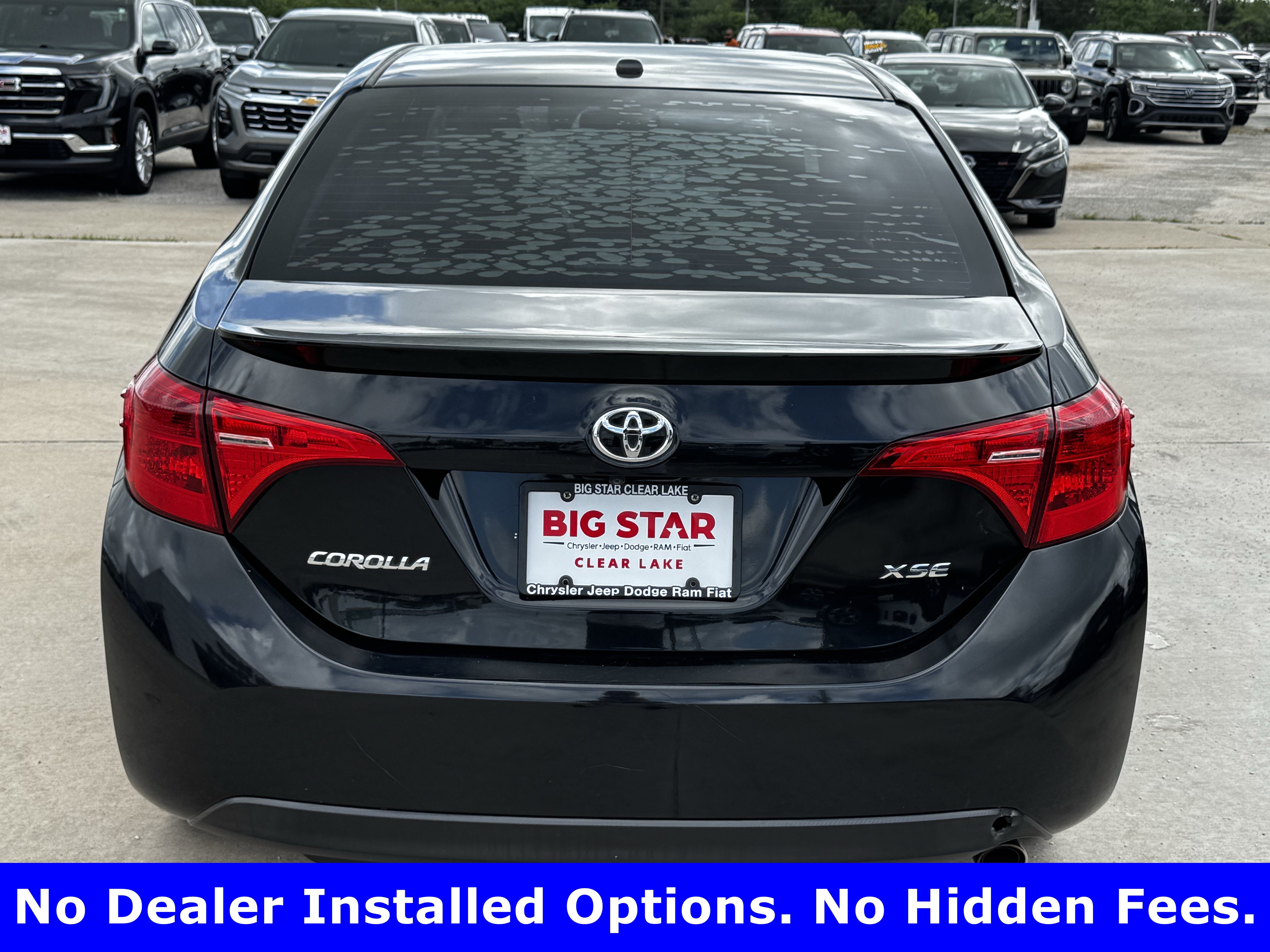 Used 2019 Black Sand Pearl Toyota XSE image 8