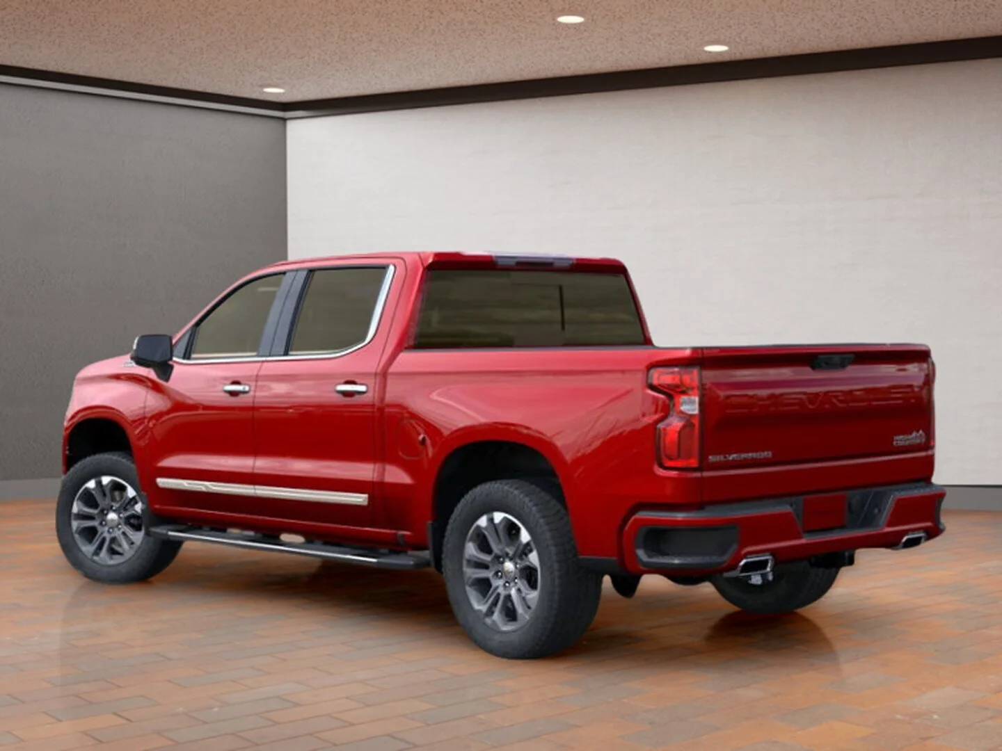 New 2026 Red Chevrolet Crew Cab Short Box 4-Wheel Drive High Country image 3