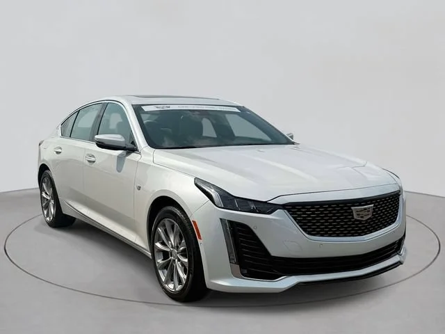 Certified Used 2024 Crystal White Tricoat Cadillac Premium Luxury image 3