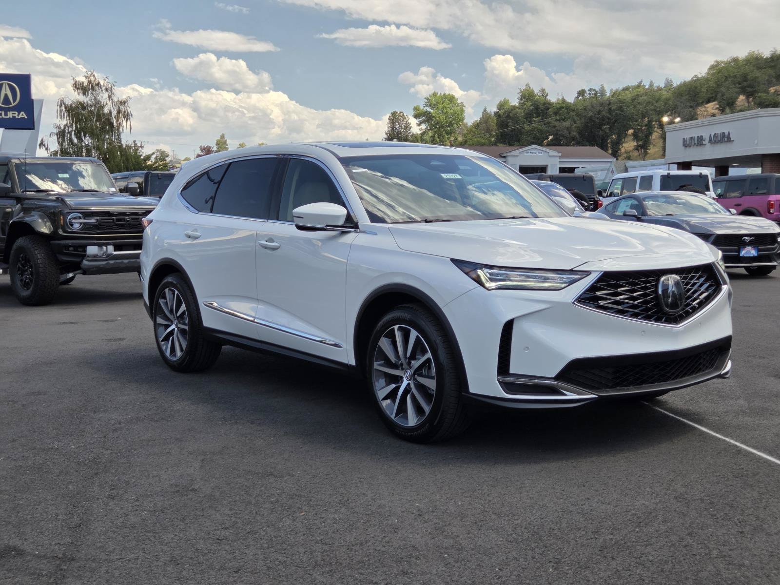 New 2026 Platinum White Pearl Acura w/Technology Package AWD image 3
