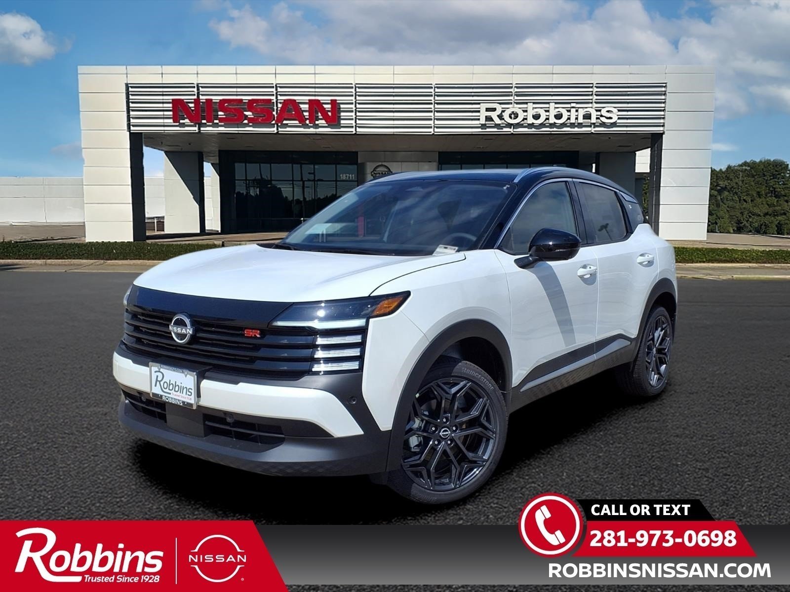 New 2026 Aspen White TriCoat / Super Black Two-tone Nissan SR image 1