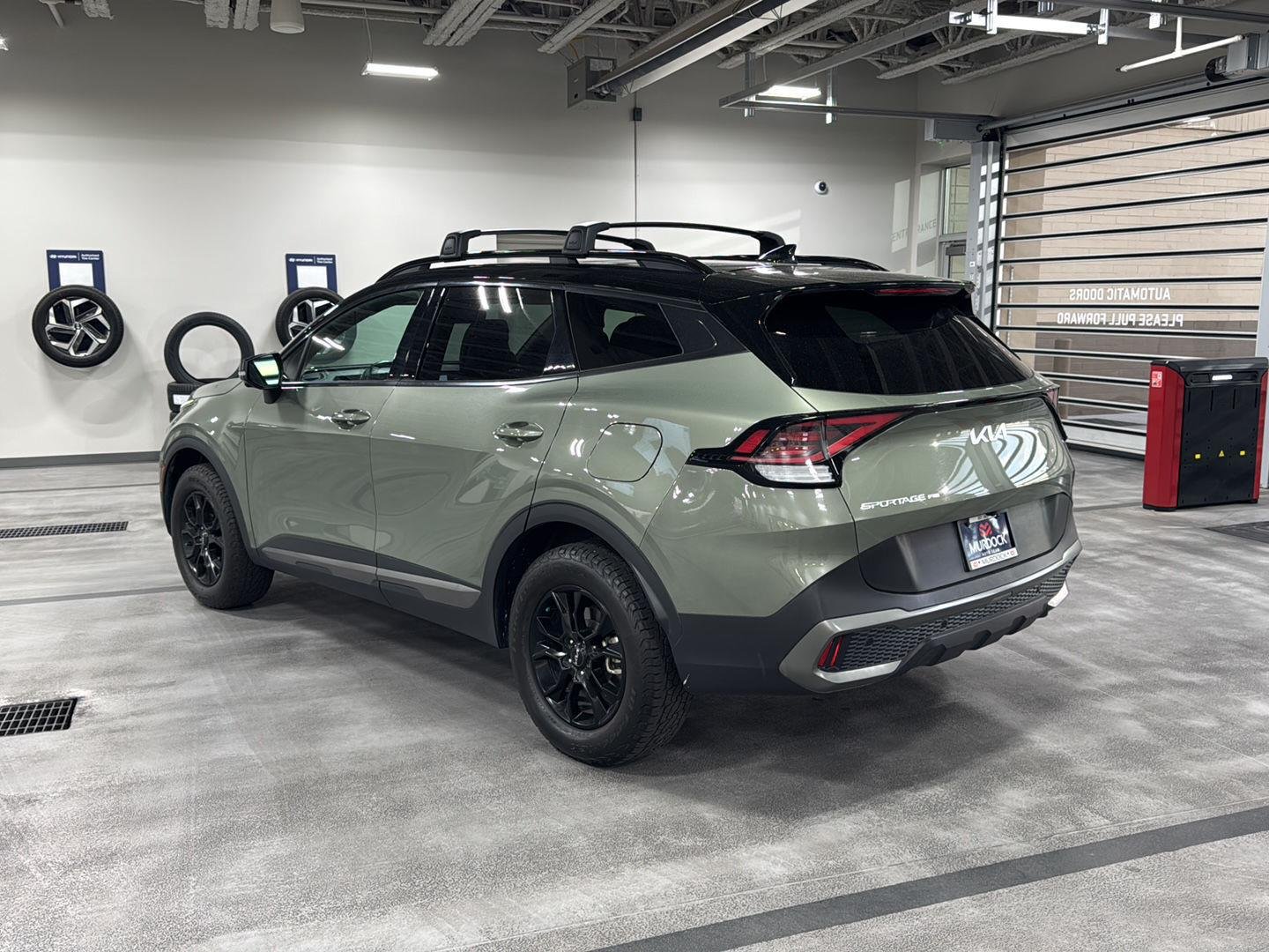 Used 2024 Jungle Green/Ebony Black Roof Kia X-Pro Prestige image 10