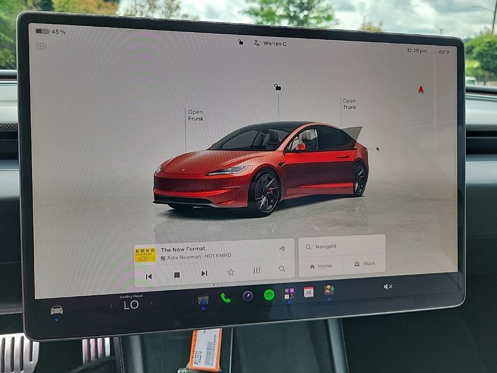Used 2025 Red Tesla Performance image 11