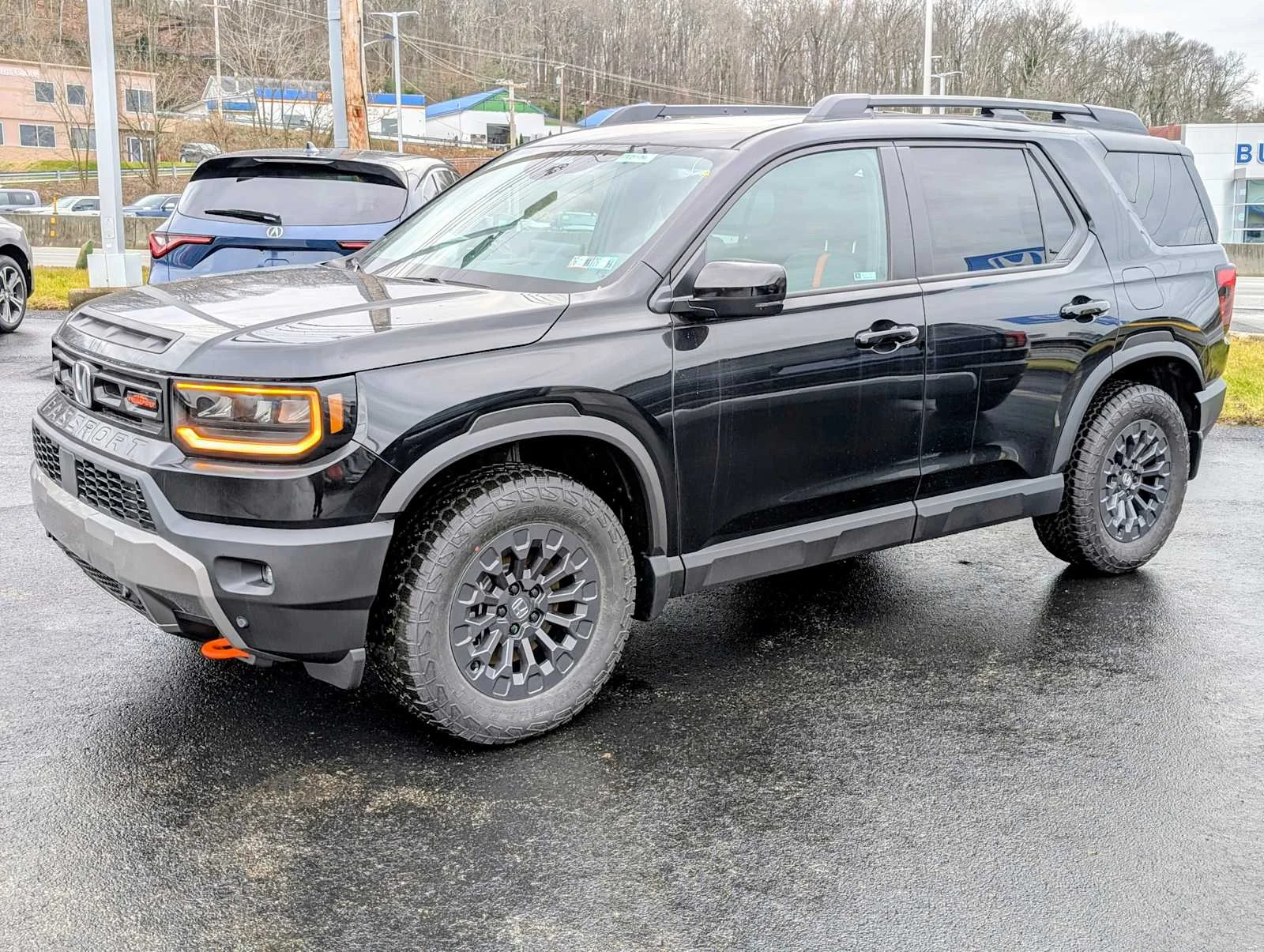 New 2026 Honda Passport TrailSport in Crystal Black Pearl