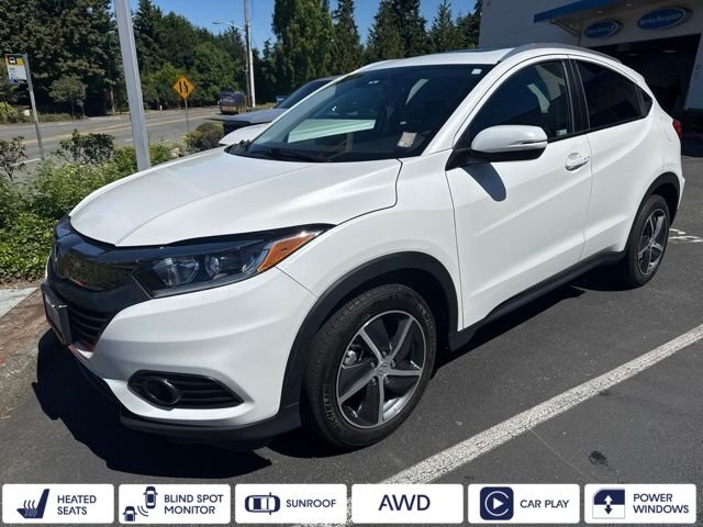 Used 2021 Platinum White Pearl Honda EX image 1