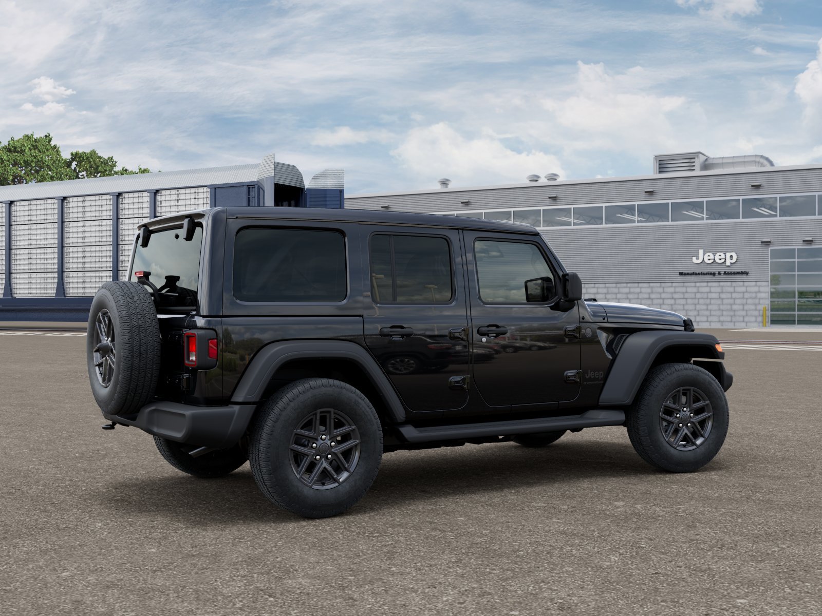 New 2026 Black Clear-Coat Exterior Paint Jeep  image 2