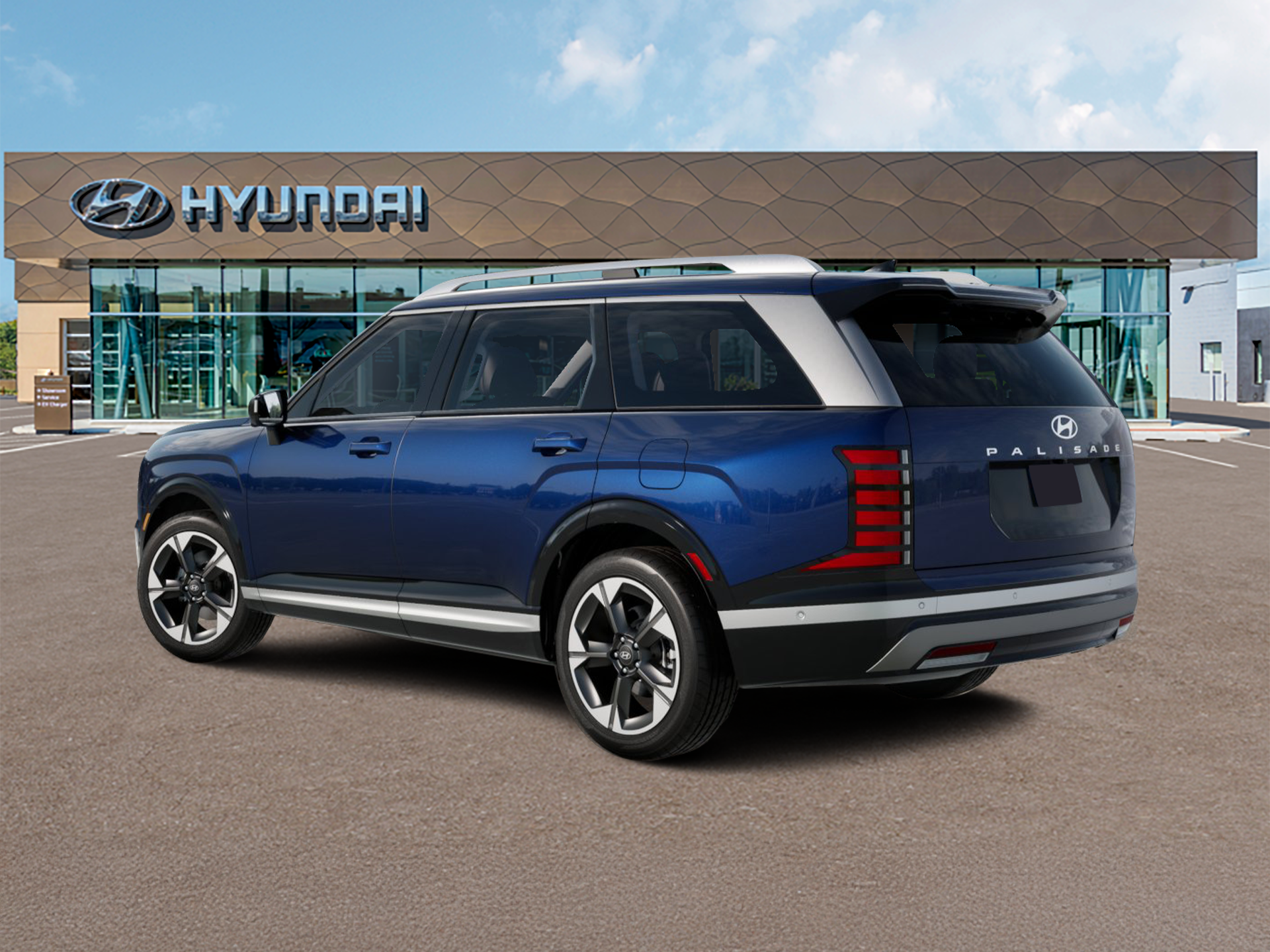 New 2026 Blue Hyundai Limited FWD image 4