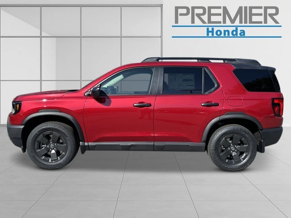 New 2026 Radiant Red Metallic II Honda RTL Towing image 2