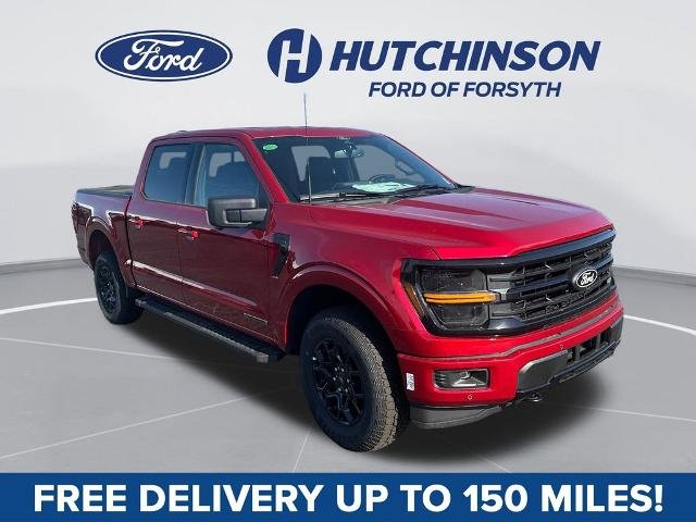 New 2025 Rapid Red Metallic Tinted Clearcoat Ford XLT image 1