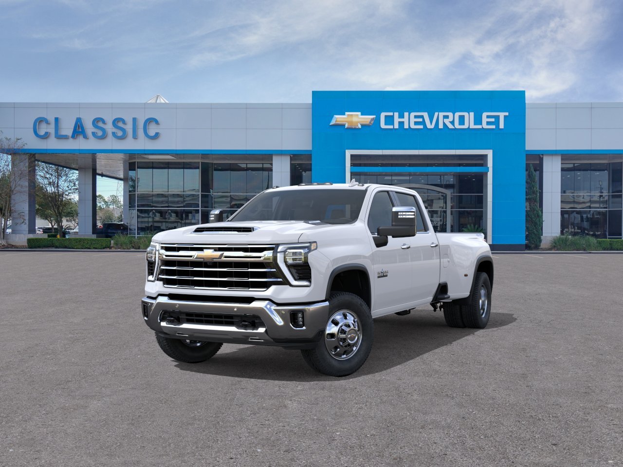 2026 Chevrolet Silverado 3500 HD LTZ DRW White at Classic Elite Chevrolet Hwy 6